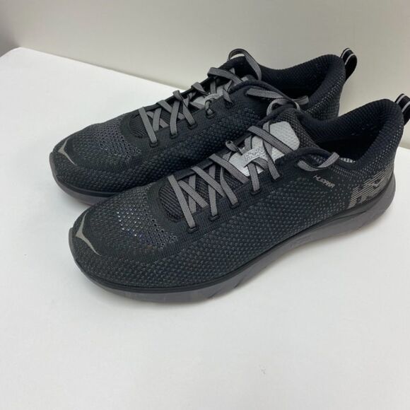 HOKA ONE ONE HUPANA ATHLETIC RUNNING SHOES MENS SIZE 11 Grey Sneaker No Inserts - Picture 2 of 5